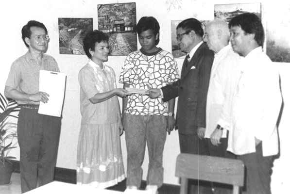 Pedro Teodoro Scholarship Turnover Ceremony, 22 September 1988
