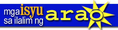 Mga Isyu sa Ilalim ng Arao logo; click image to visit the website now