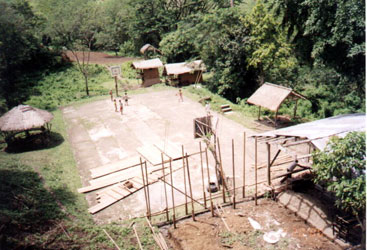 Basketball court of Barangay Saad